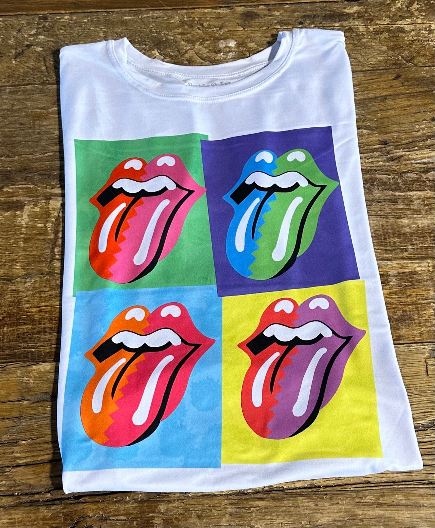The Rolling Stones Chic Trendy Tee Woman - Revolucion Boutique and More