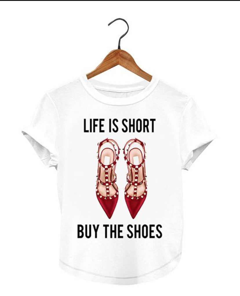 Life Is Short Woman T-shirt