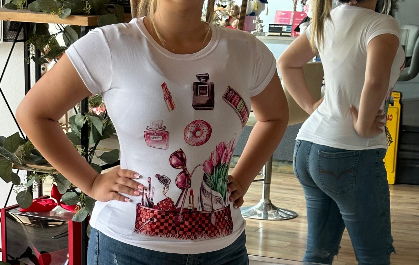 Perfume Fashion Tshirt Woman
