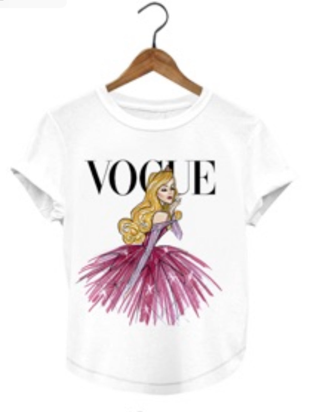Vogue Princesa Aurora Disney Princess Woman T-shirt - Revolucion Boutique and More
