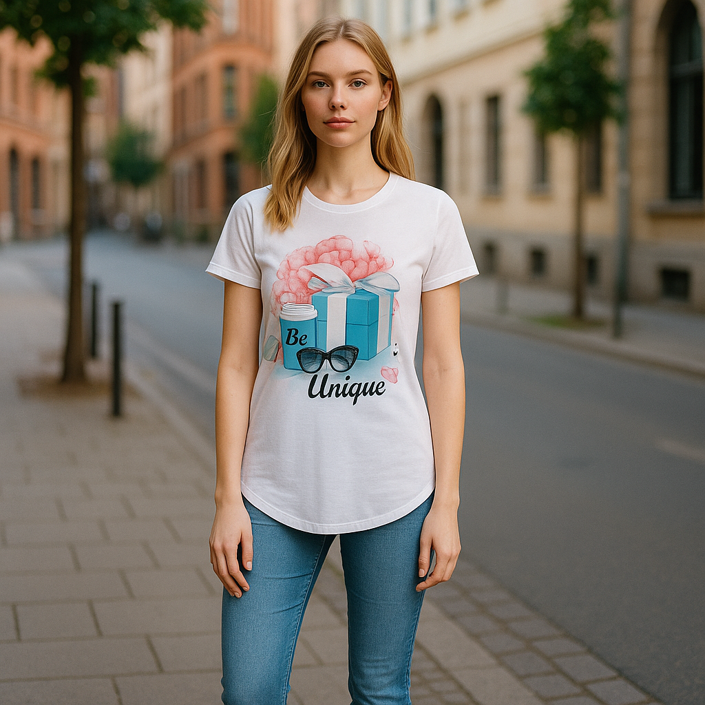 Be unique fashion Woman chic Tshirt