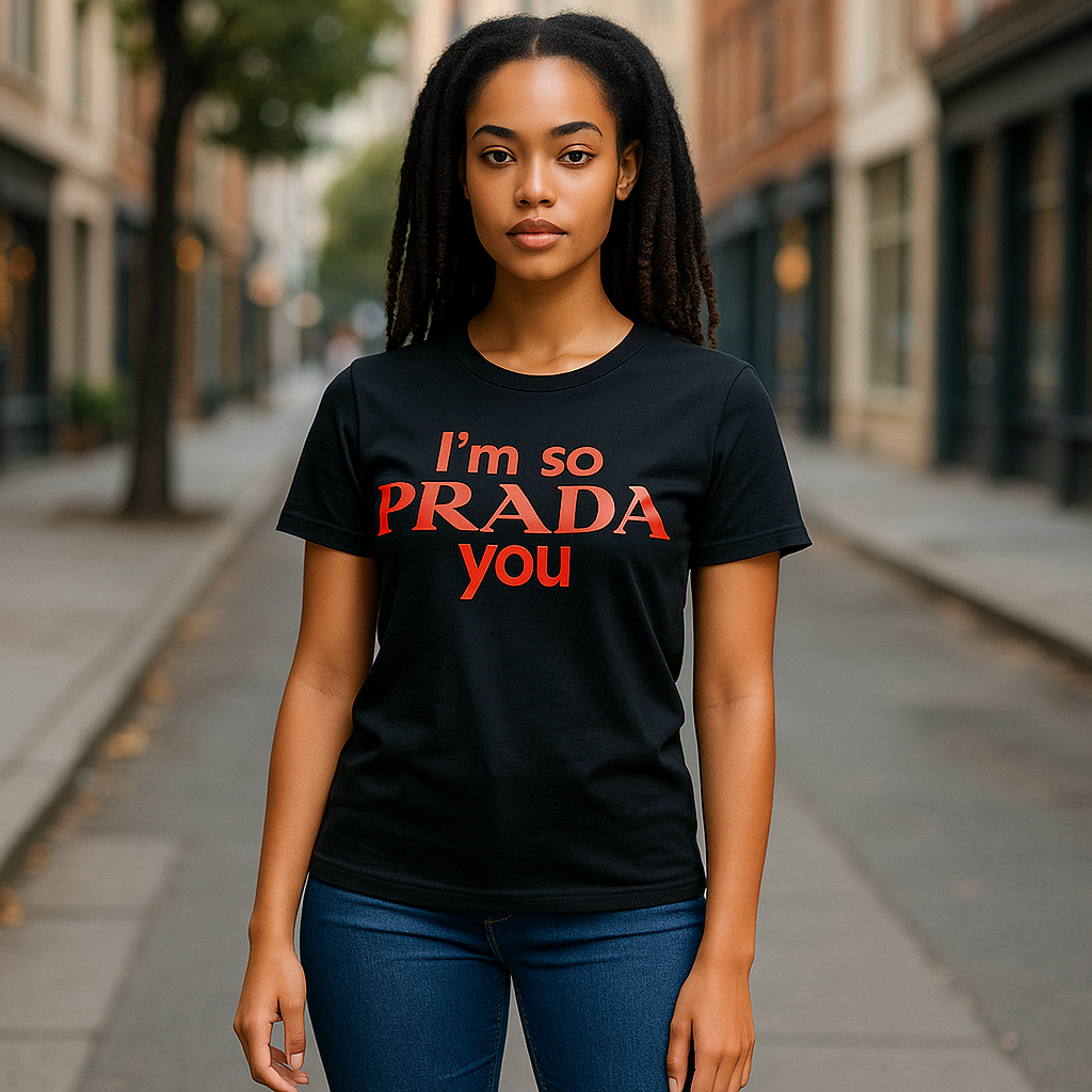 I am So Prad You Graphic Tees Woman T-shirt
