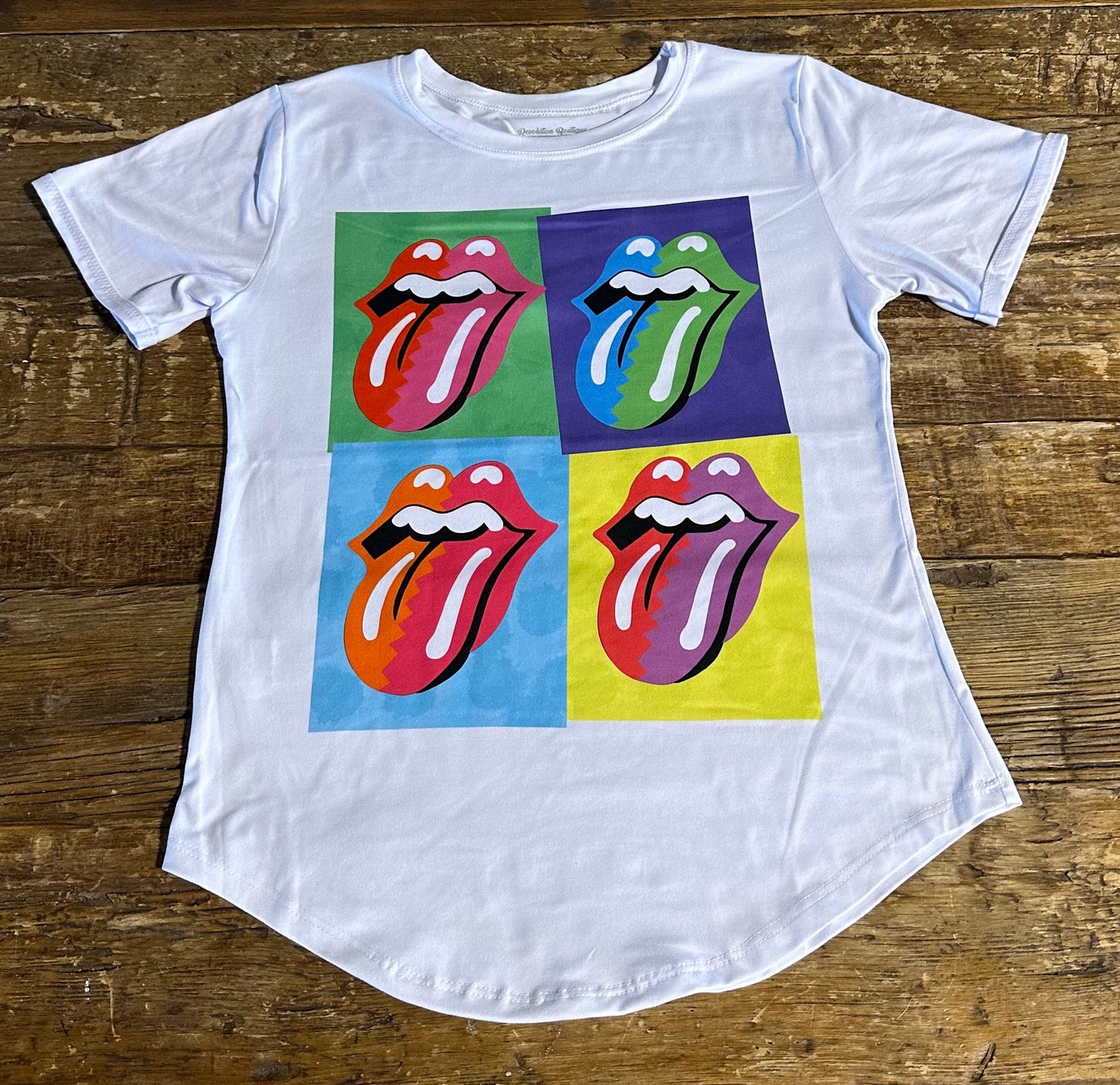 The Rolling Stones Chic Trendy Tee Woman - Revolucion Boutique and More