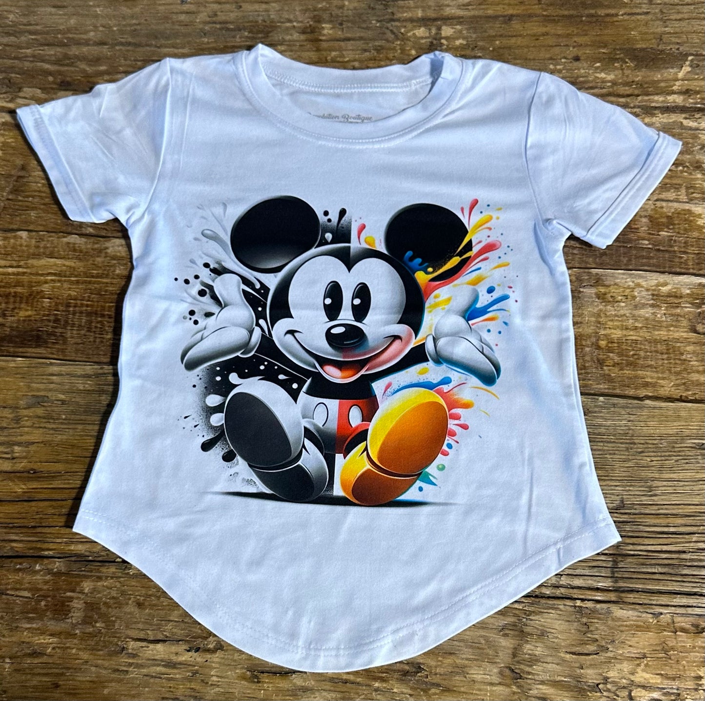 Micky mouse magic cartoon character Fashion Woman T-shirt