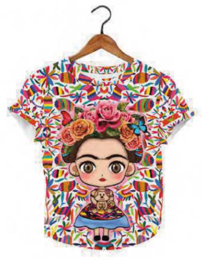 Frida Kahlo Fashion mexicana Tee Woman