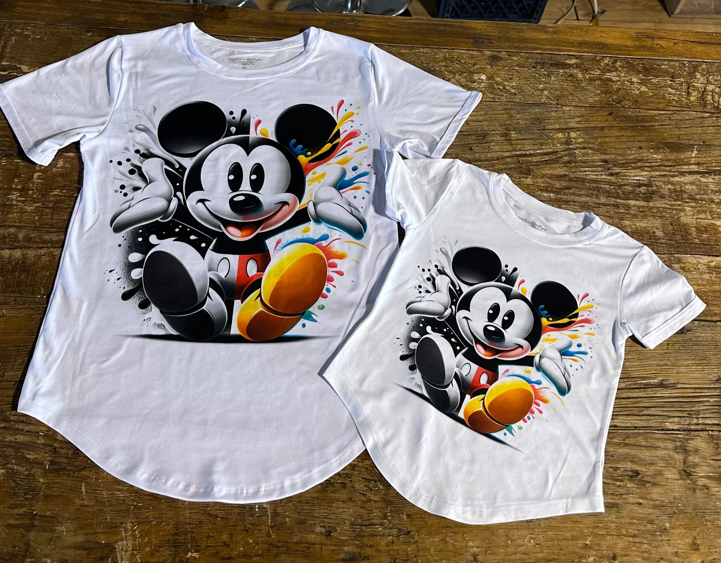 Micky mouse magic cartoon character Fashion Woman T-shirt