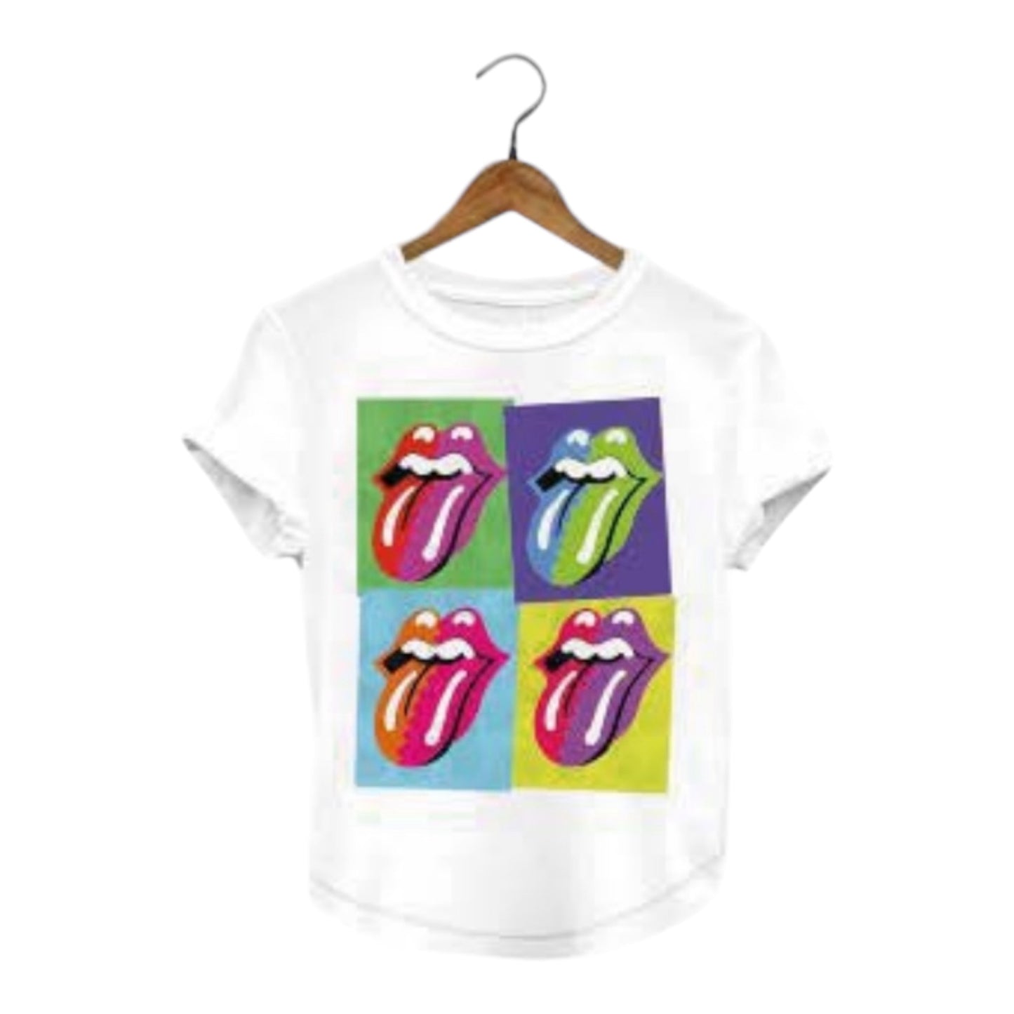 The Rolling Stones Chic Trendy Tee Woman