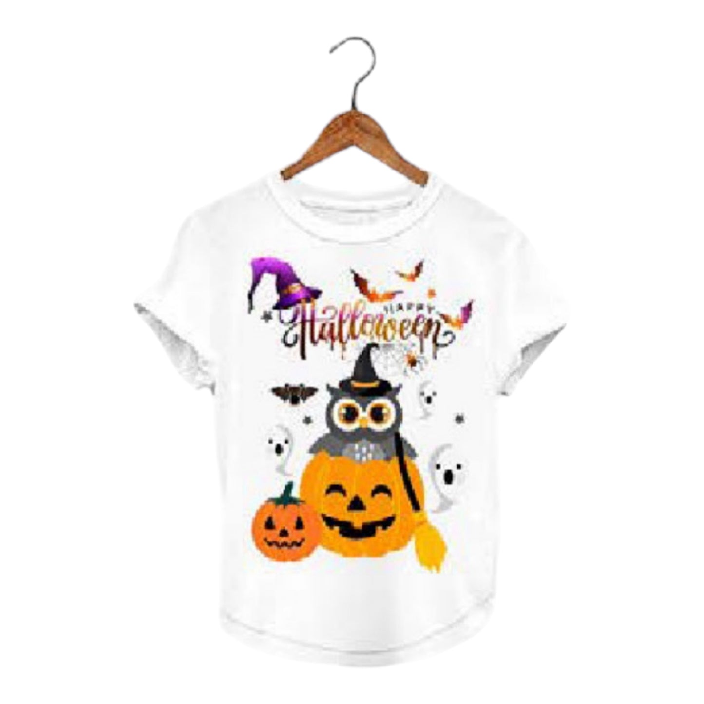 Happy Hallooween Fashion Woman T-shirt