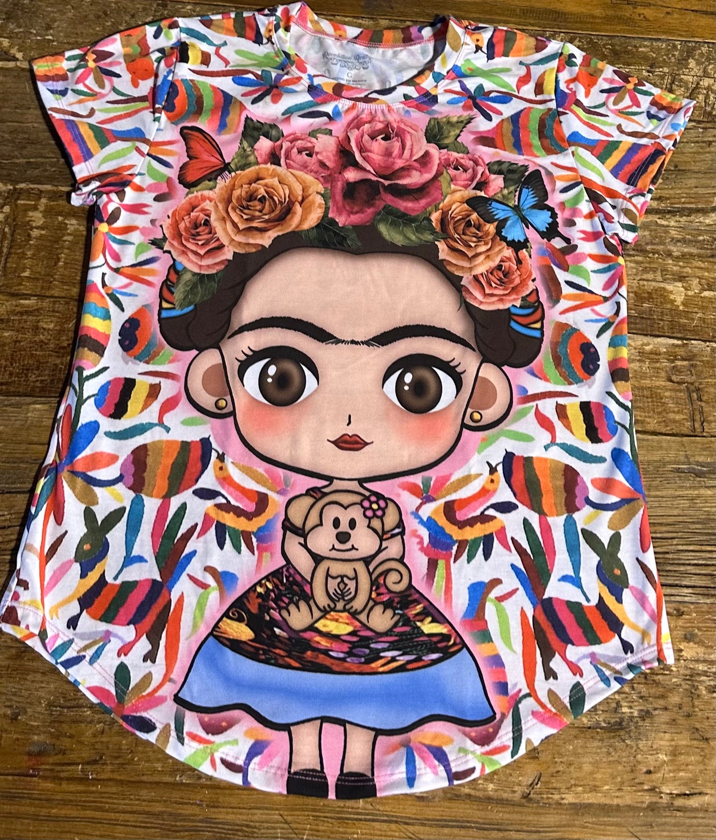 Frida Kahlo Fashion mexicana Tee Woman