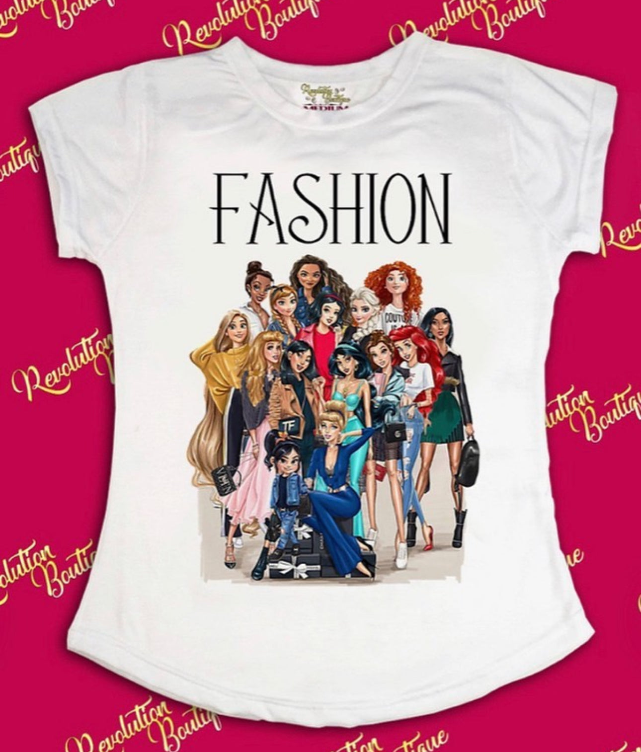 Princess Disney Fashion Woman T-shirt