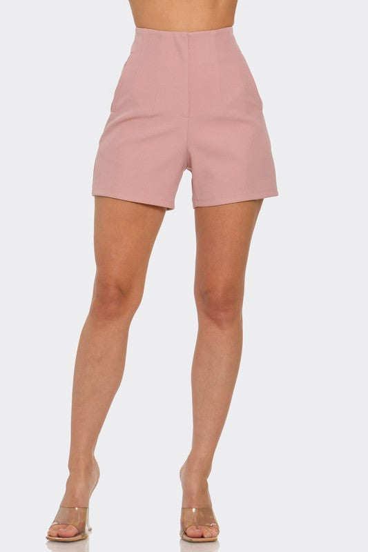 High Waisted Shorts - Revolucion Boutique and More 