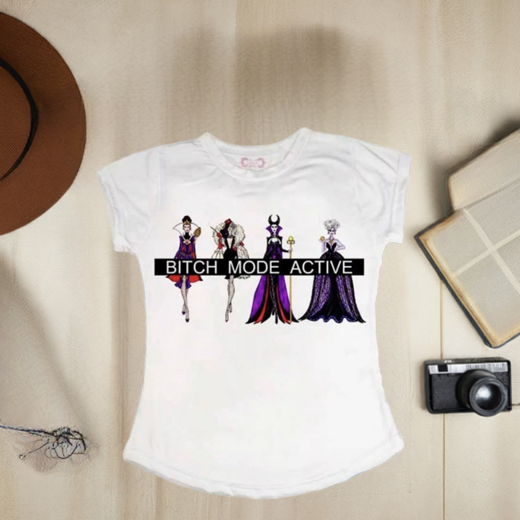 Disney Villains Fashion Woman T-shirt